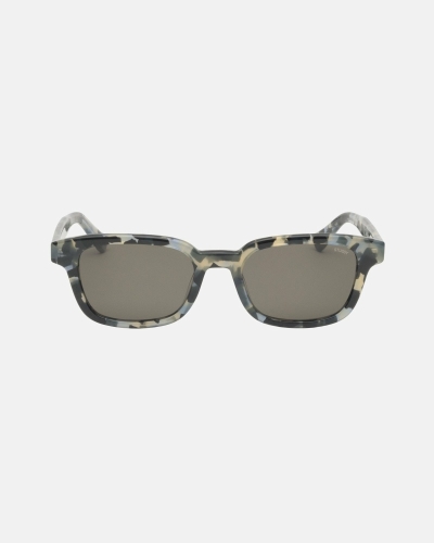 Blue Stussy Owen Men's Sunglasses | USA000807