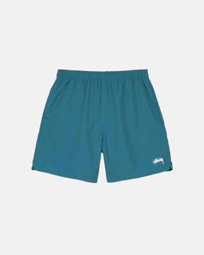 Blue Stussy Stock Men's Shorts | USA000698