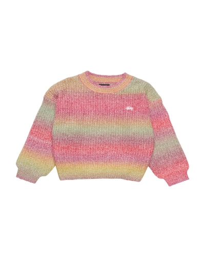 Blue Stussy Windsor Stripe Jumper Women's Sweaters | USA000860