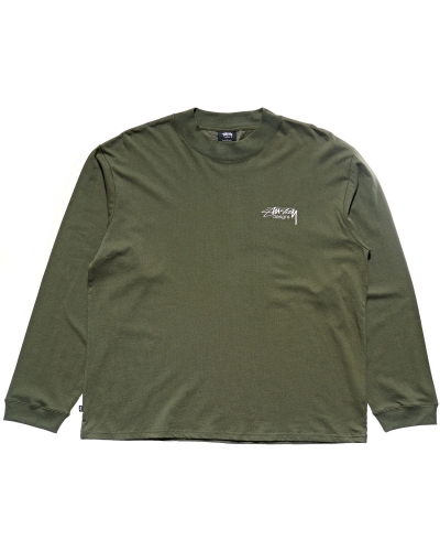 Green Stussy Design Men's Sweatshirts | USA000915