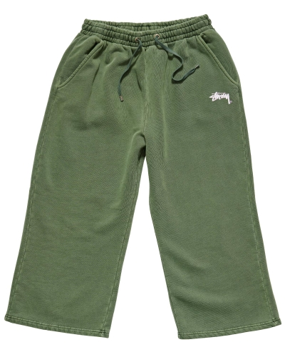 Green Stussy Parkway Trackpant Women's Track Pants | USA000992