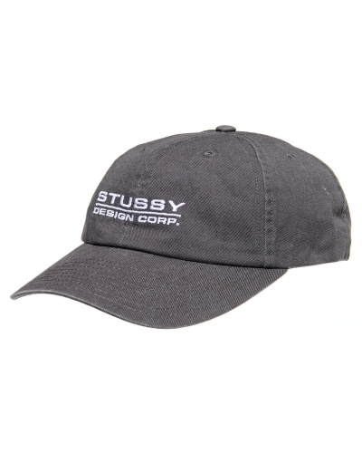 Grey Stussy Corp. Low Pro Women's Hats | USA000422