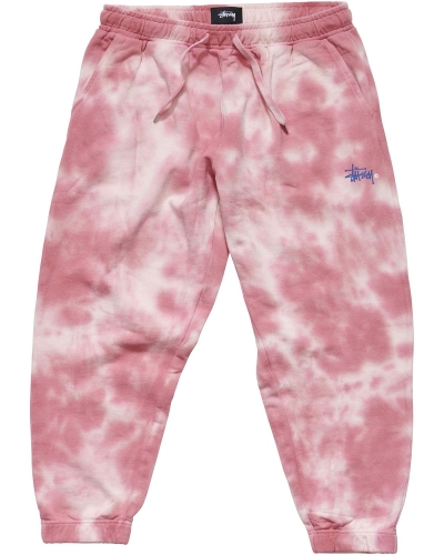 Pink Stussy Marble Trackpant Women's Track Pants | USA000988