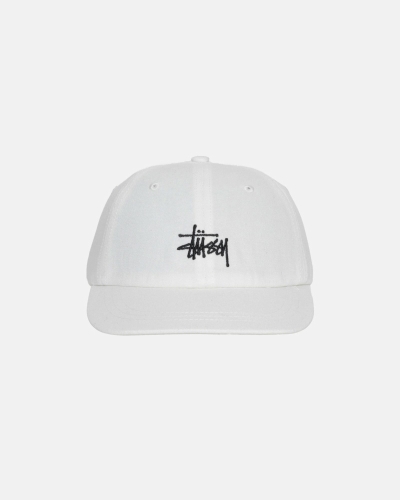 White Stussy Stock Low Pro Men's Caps | USA000492